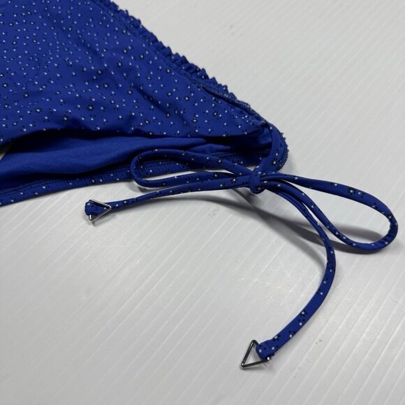 Seafolly Bikini Bottom El Dorado Micro Floral Hipster Tie Side Swim Bottoms - Picture 7 of 10